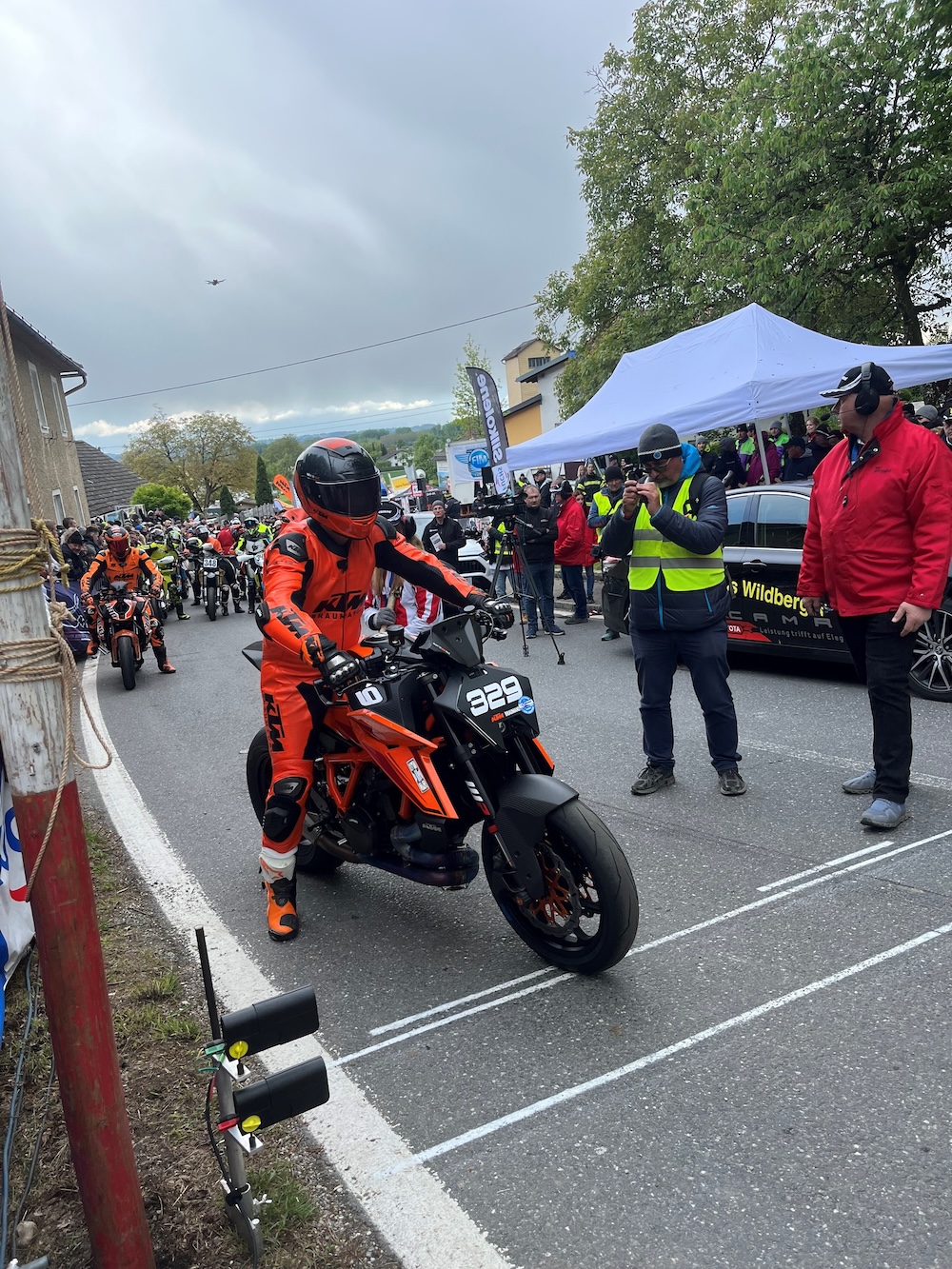 Christian Windhager KTM 1390 Super Duke Bergrennen Landshaag 