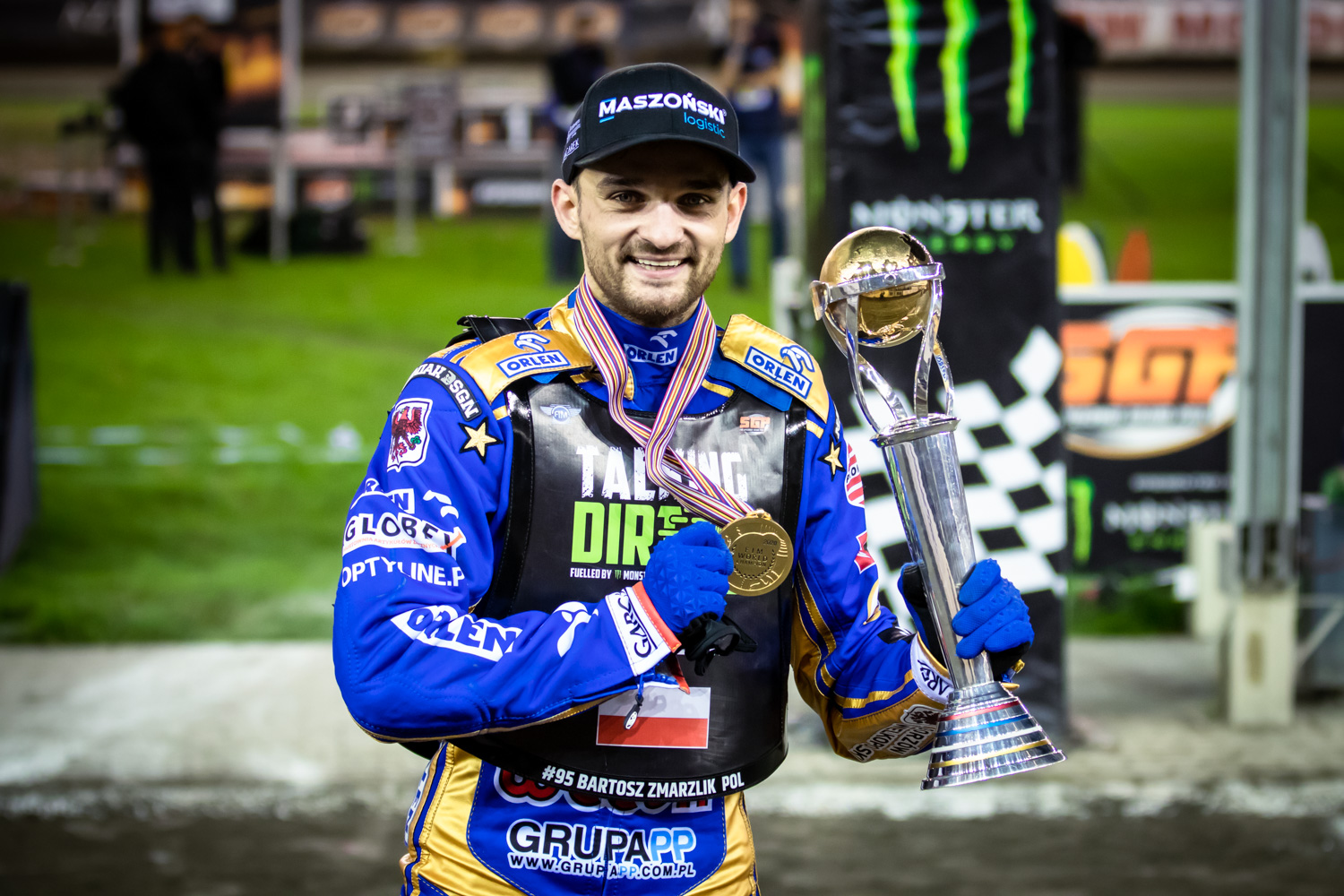 MITAS: Bartosz Zmarzlik wird  Weltmeistertitel 2020 im FIM Speedway Grand Prix