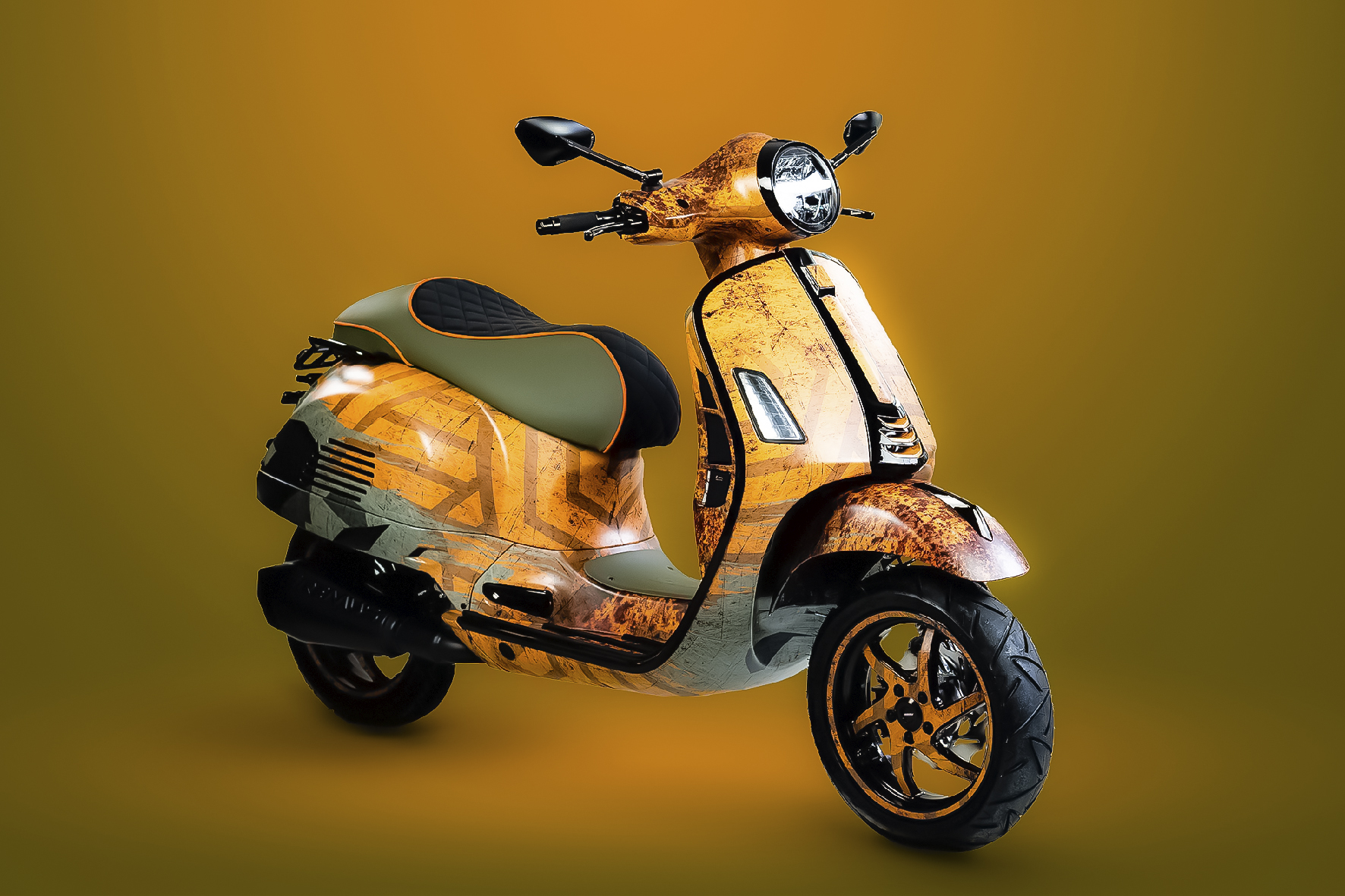 Vespa GTS 300 „SARA“ gewinnt F-Customs Wettbewerb