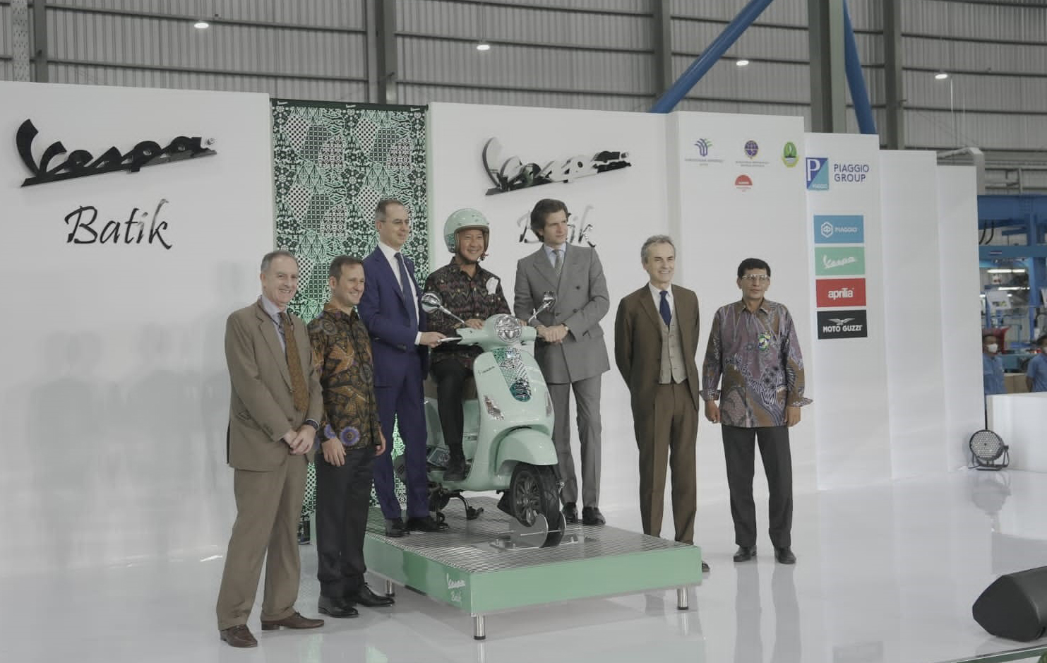Piaggio Gruppe eröffnet Produktionsstätte in Indonesien