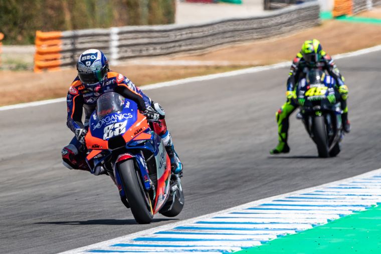 Espargaro rast auf den 6.Platz bei der MOTOJP in Jerez