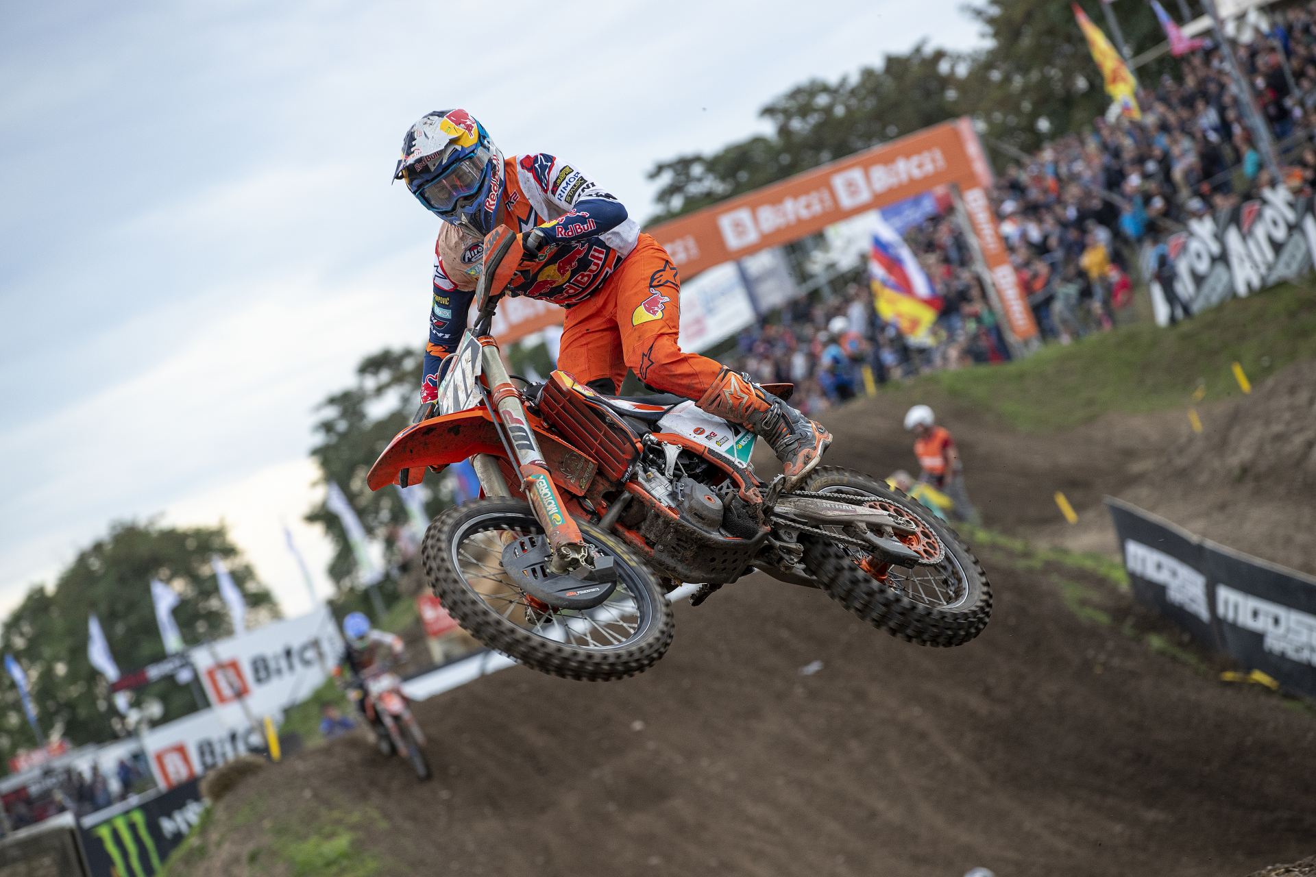  KTM: Rene Hofer bei der FIM Motocross-Weltmeisterschaft auf dem Podest !