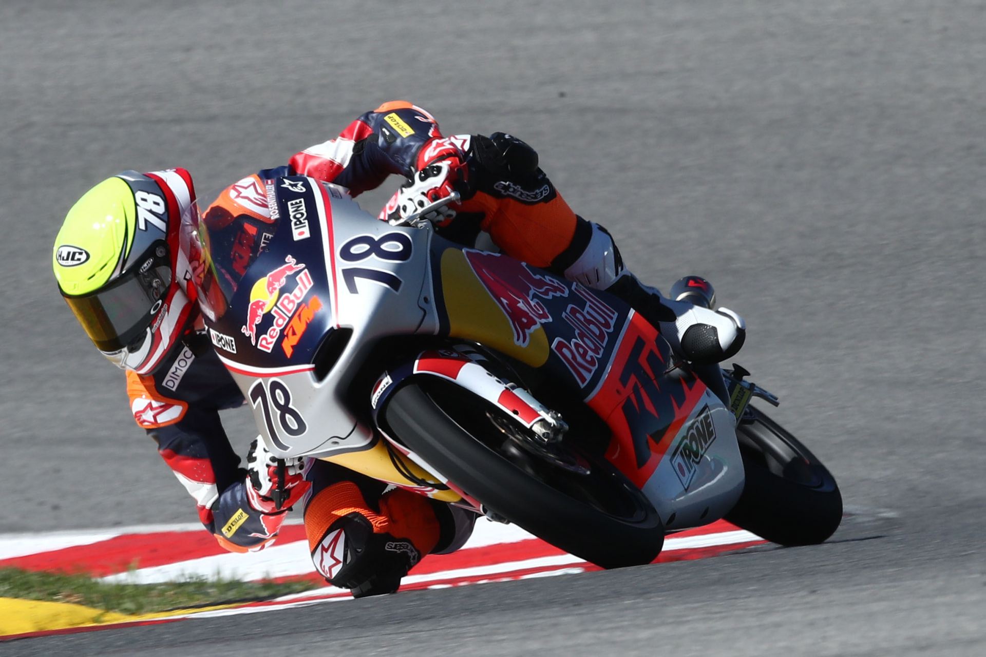 Jakob Rosenthaler im Red Bull MotoGP Rookies Cup in Portimao