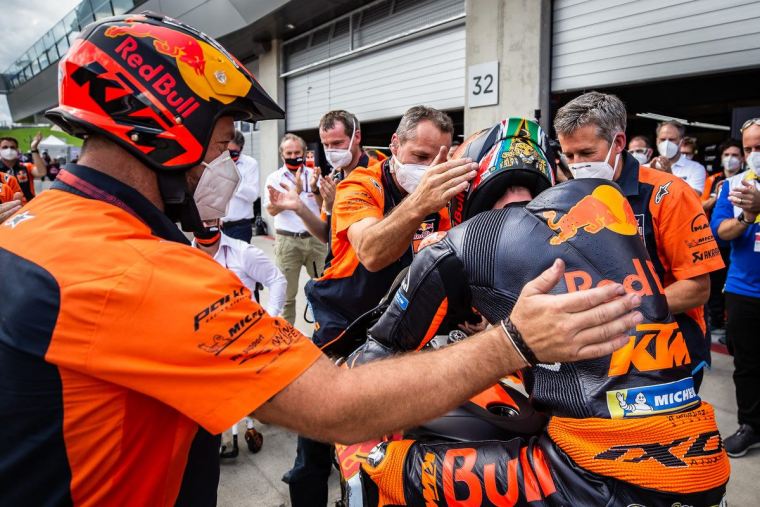 Brad Binder fährt auf den vierten Platz in Spielberg !