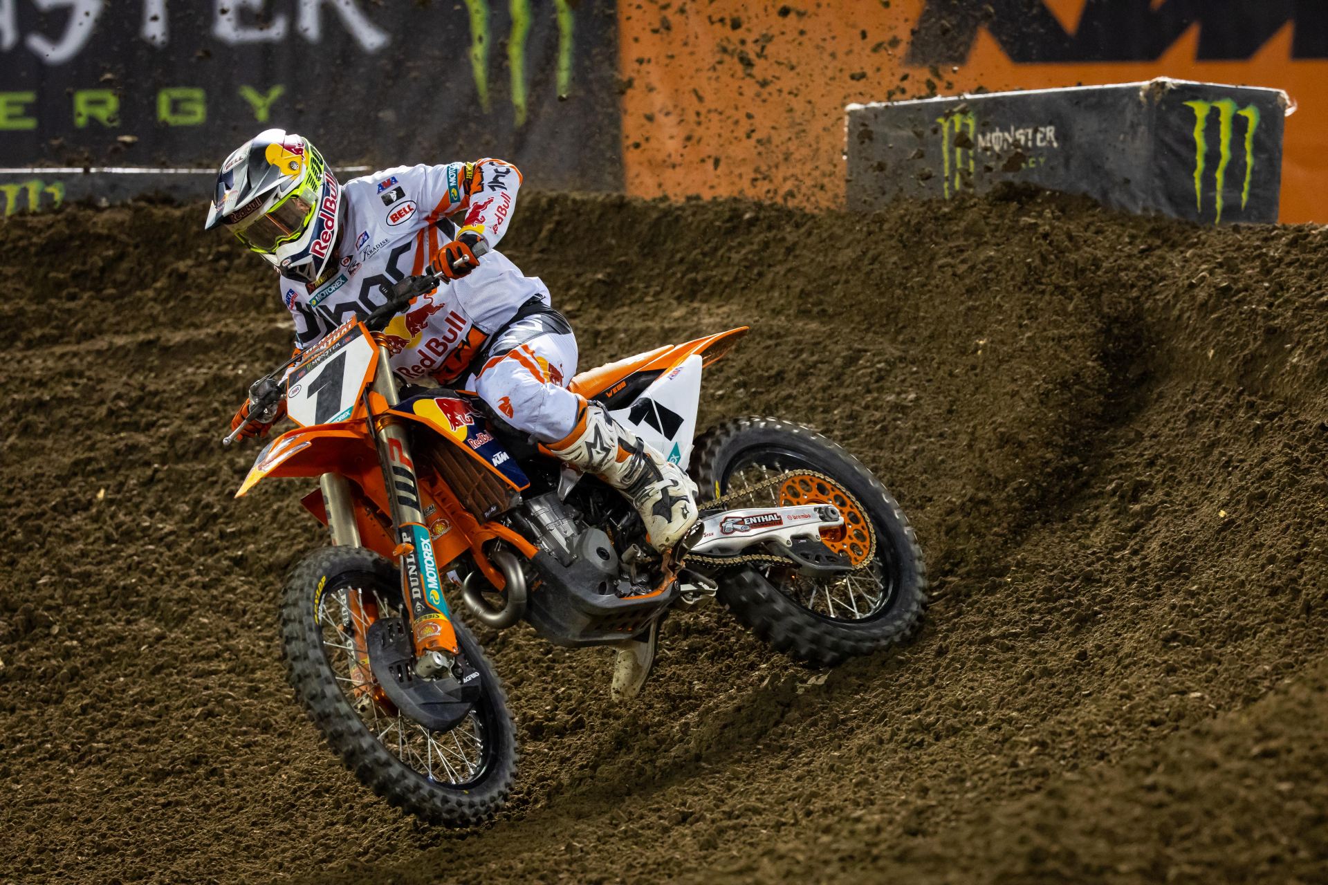 AMA Supercross/Red Bull KTM: Aaron Plessinger holt zweiten Platz in Oakland