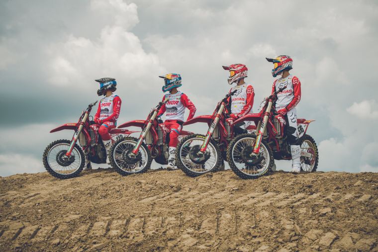 GASGAS Factory Racing enthüllt neue MXGP und MX2 Motocross Factory Bikes