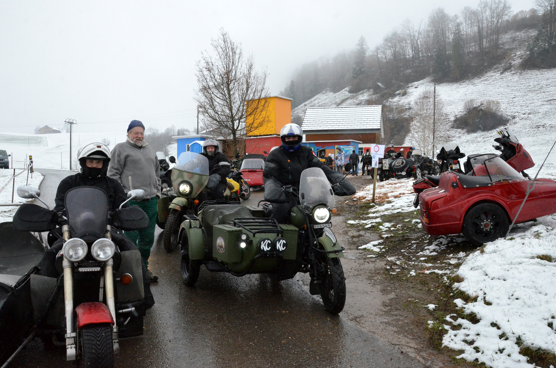 25. Wintertreffen der Motorradfreunde in Ennetbühl 2024