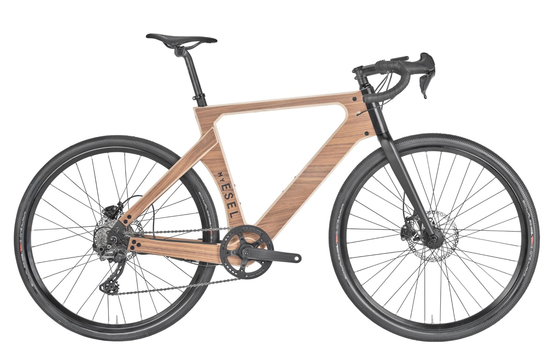 My Esel präsentiert bahnbrechendes E-Gravelbike aus Holz