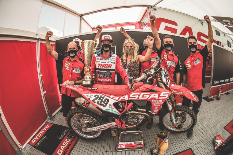 GASGAS Werksteam gewinnt MXGP in Lettland !