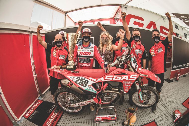 GASGAS Werksteam gewinnt MXGP in Lettland !