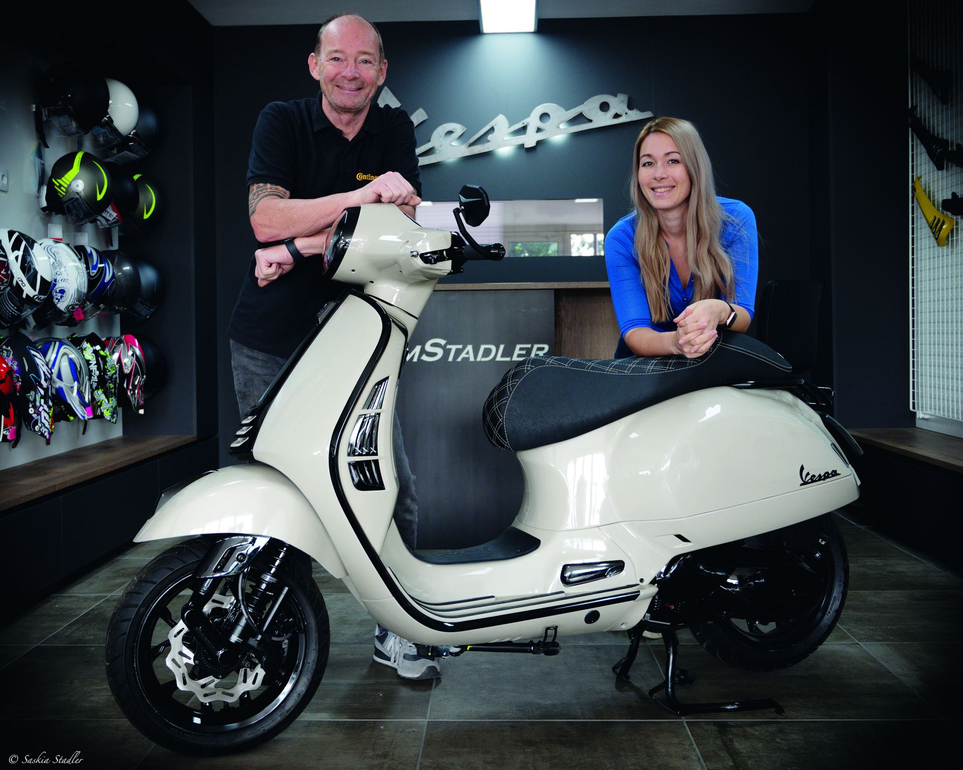 Vespa GTS 300 „SARA“ gewinnt F-Customs Wettbewerb