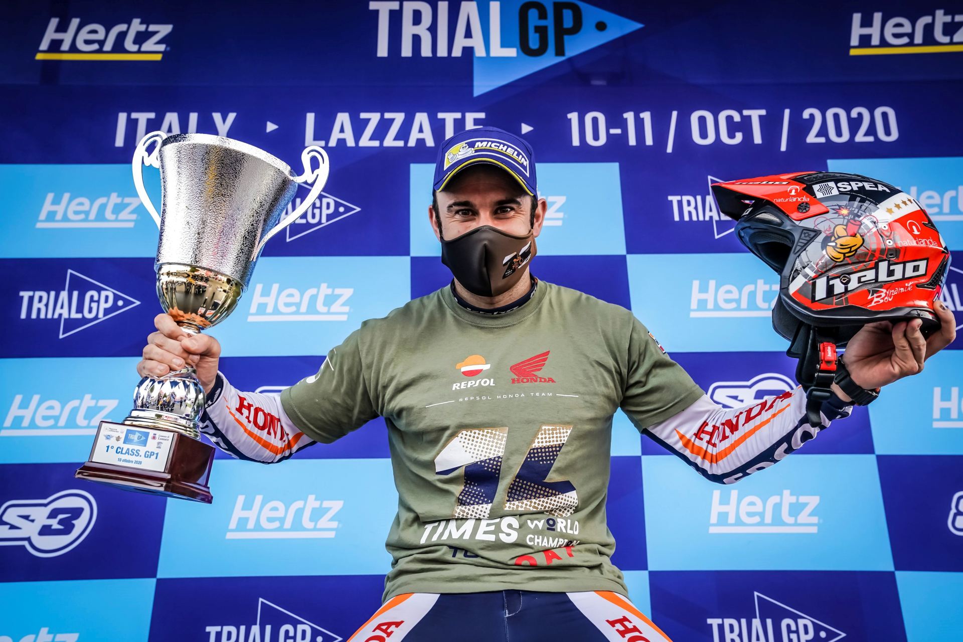 Honda: Toni Bou feiert seinen 14. FIM Trial Weltmeistertitel 