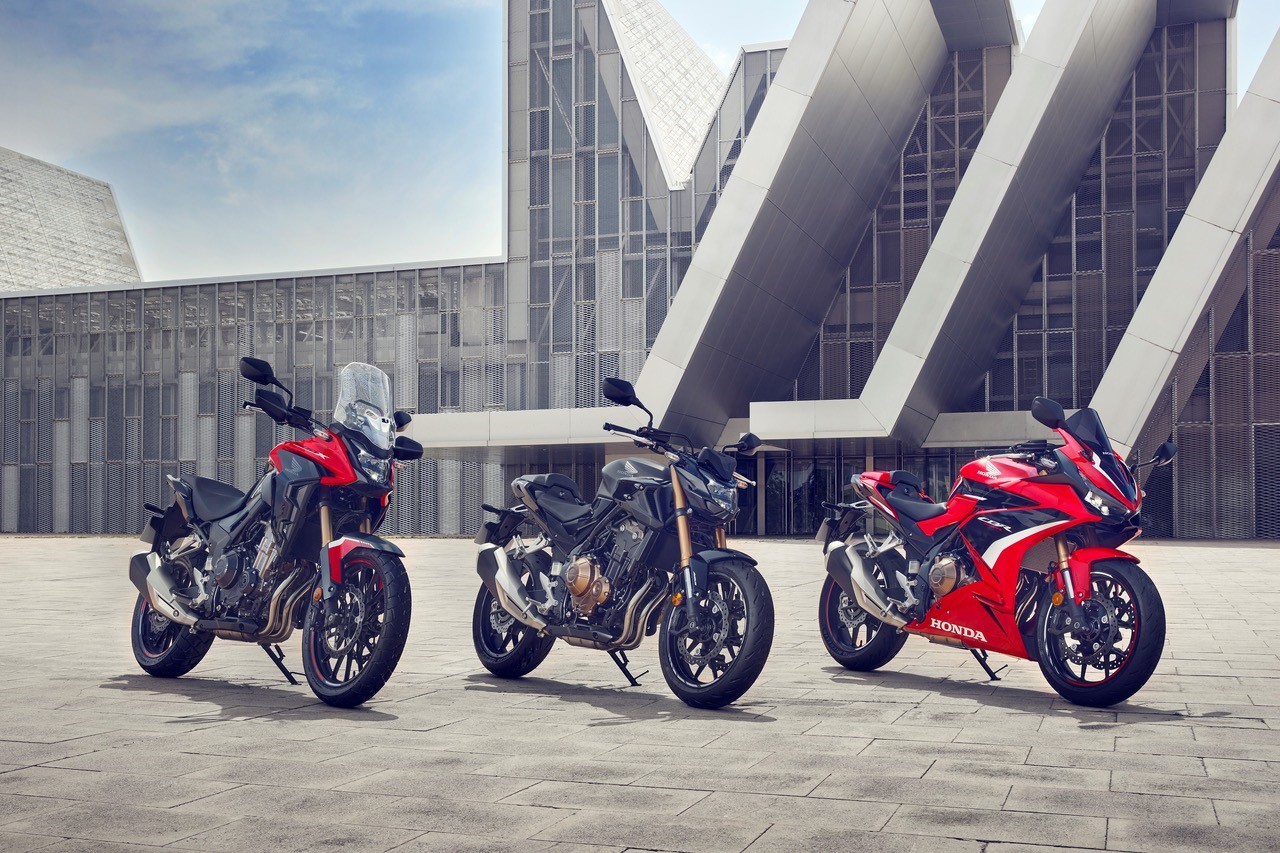 Honda: Update der 500er Bikes - Modelljahr 2022 