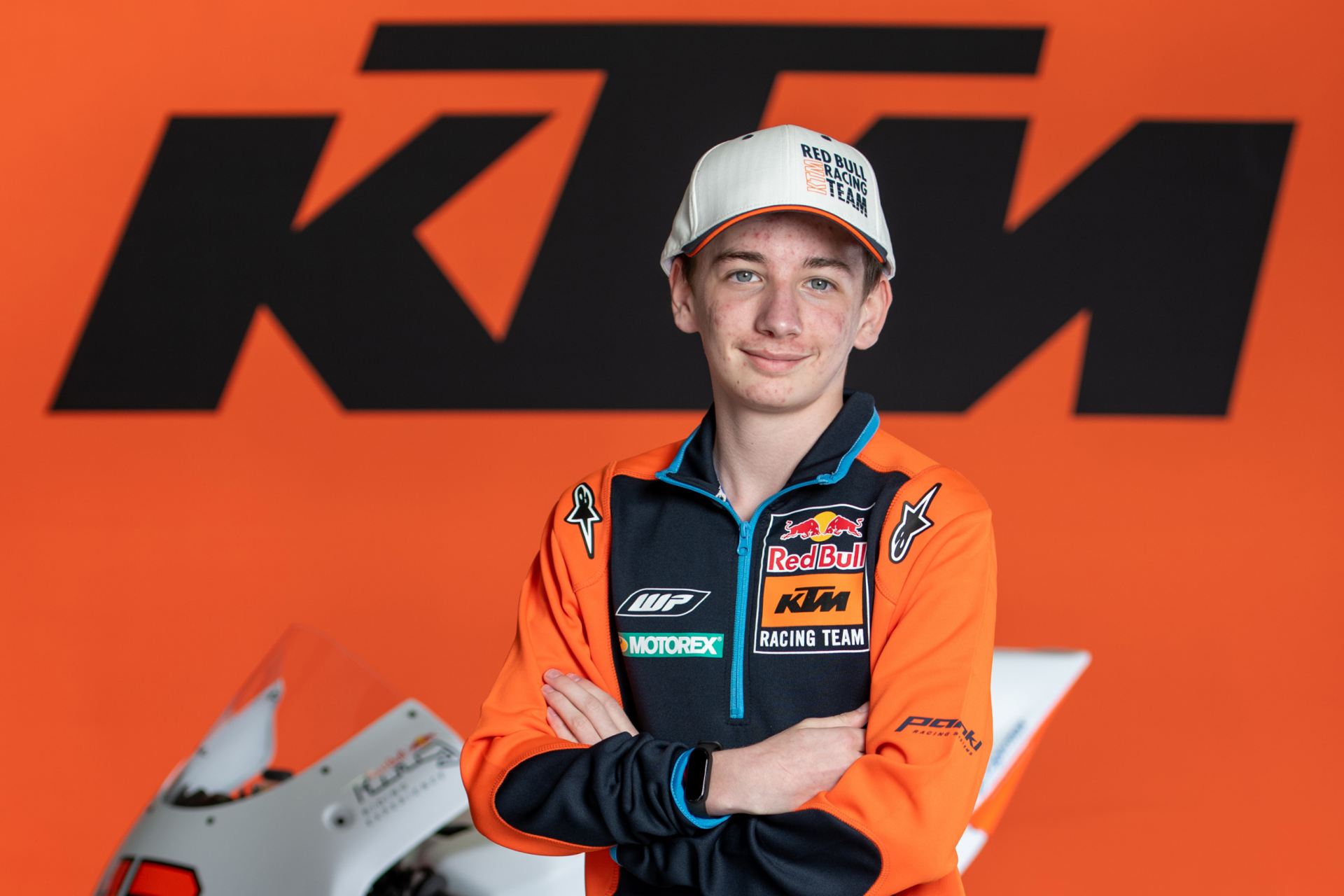 Julius Coenen startet für KTM im Rahmenprogramm der Motorrad-WM in Österreich