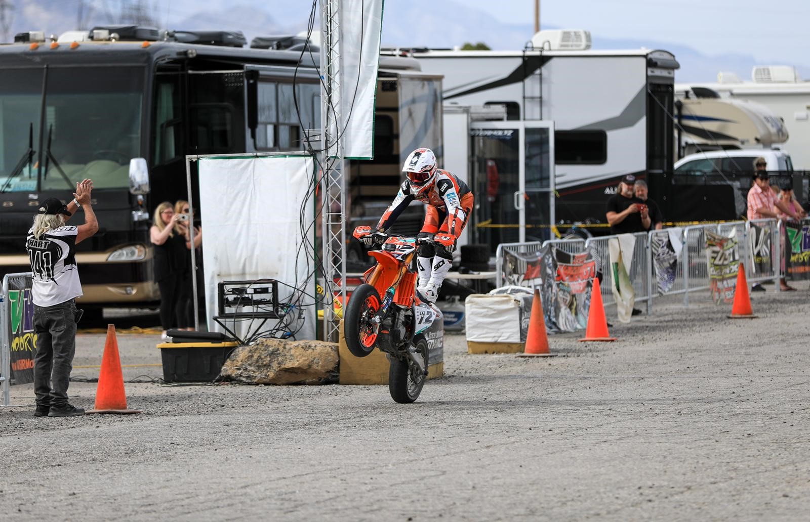 AMA Supercross: Lukas Höllbacher in Las Vegas