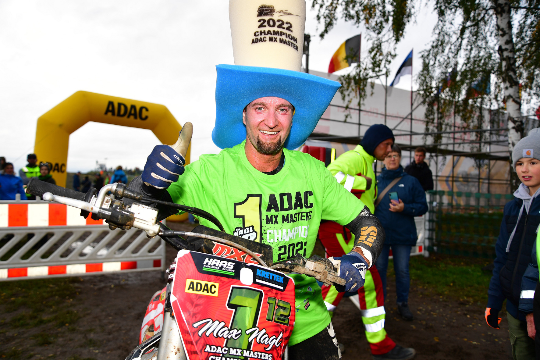 Max Nagl wurde in Fürstlich Drehna vorzeitig Champion des ADAC MX Masters 2022 !