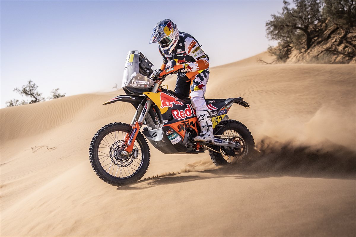 KTM: Matthias Walkner gewinnt die zweite Etappe in Marokko