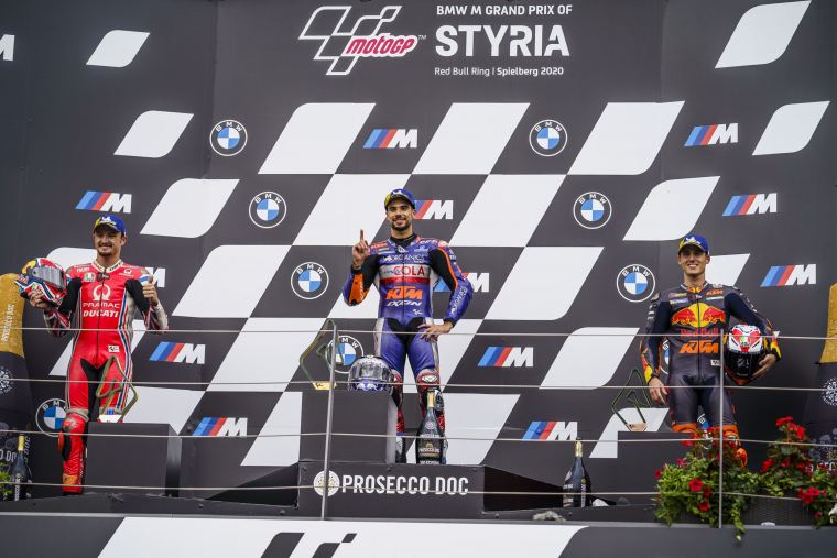 Oliveira stürmt in MotoGP-Nervenschlacht zum KTM Heimsie