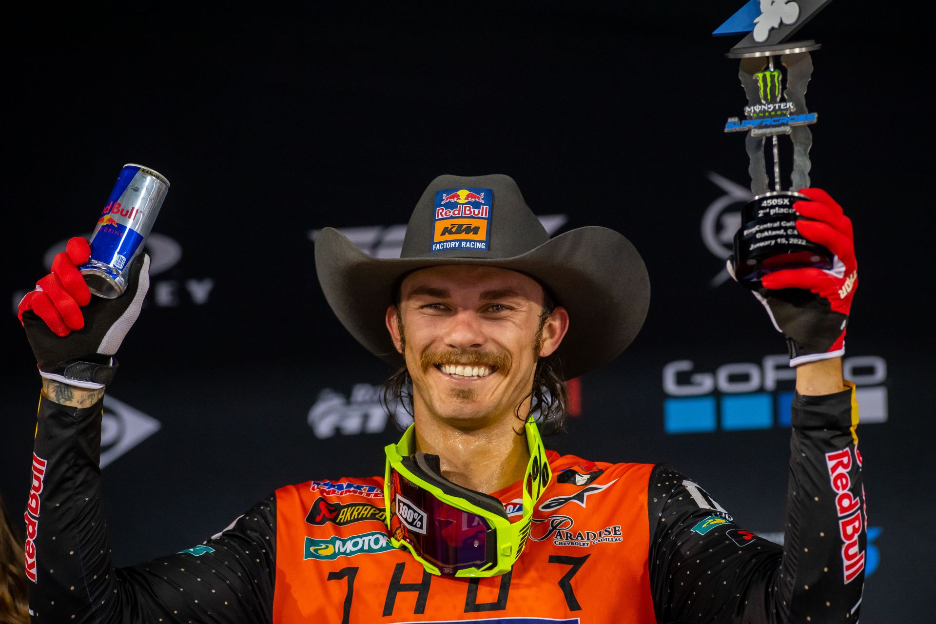 AMA Supercross/Red Bull KTM: Aaron Plessinger holt zweiten Platz in Oakland