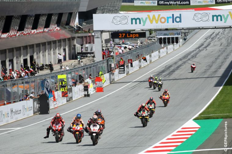 Die MotoGP in der Steiermark - von Freitag bis Sonntag live.