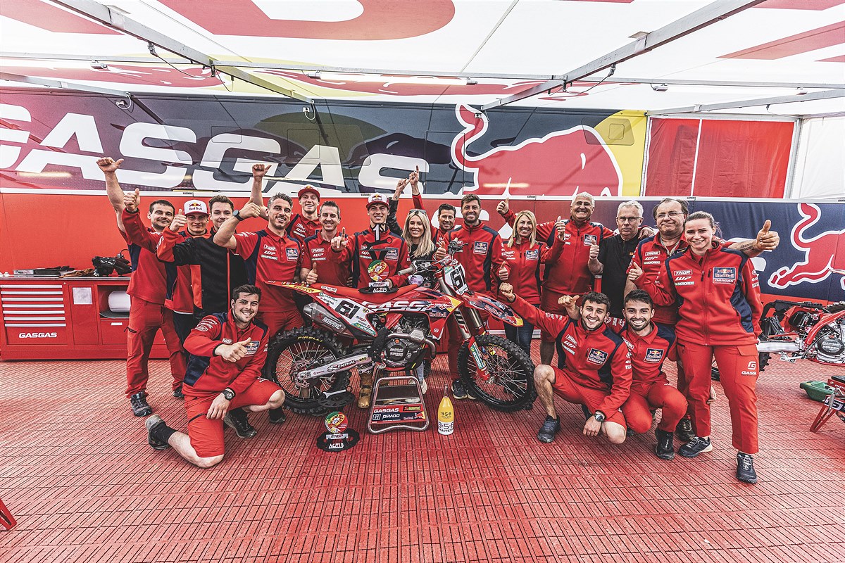 GASGAS: Jorge Prado gibt Gas und gewinnt den MXGP von Portugal