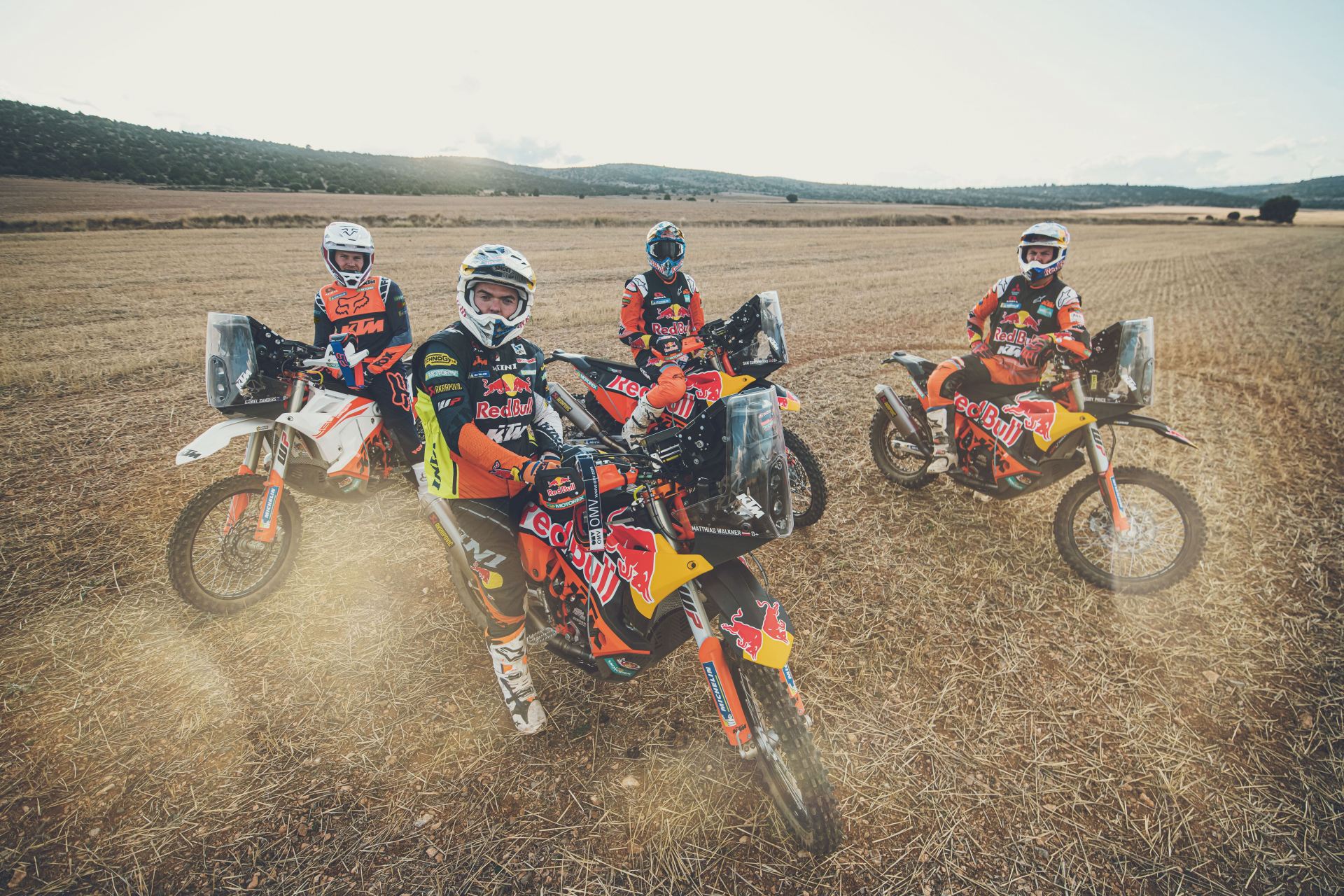 RED BULL KTM ist bereit für die Andalusien Rallye