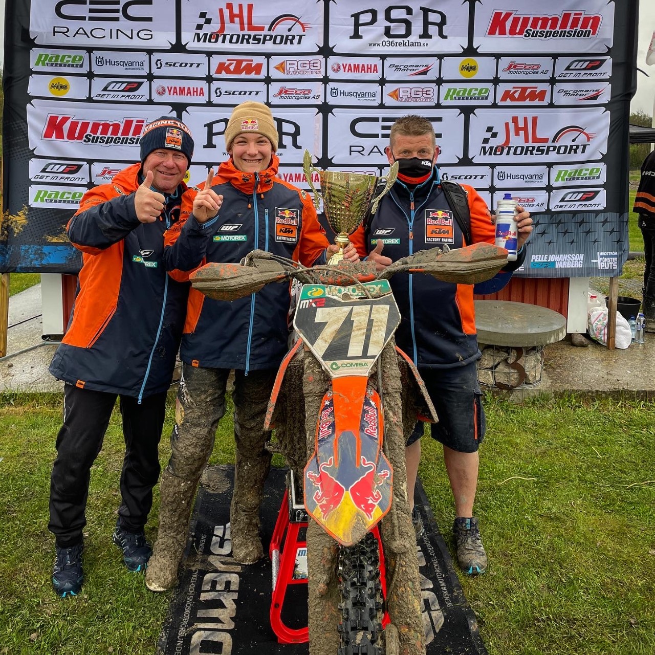 Rene Hofer KTM: Tagessieg in Udevalla !