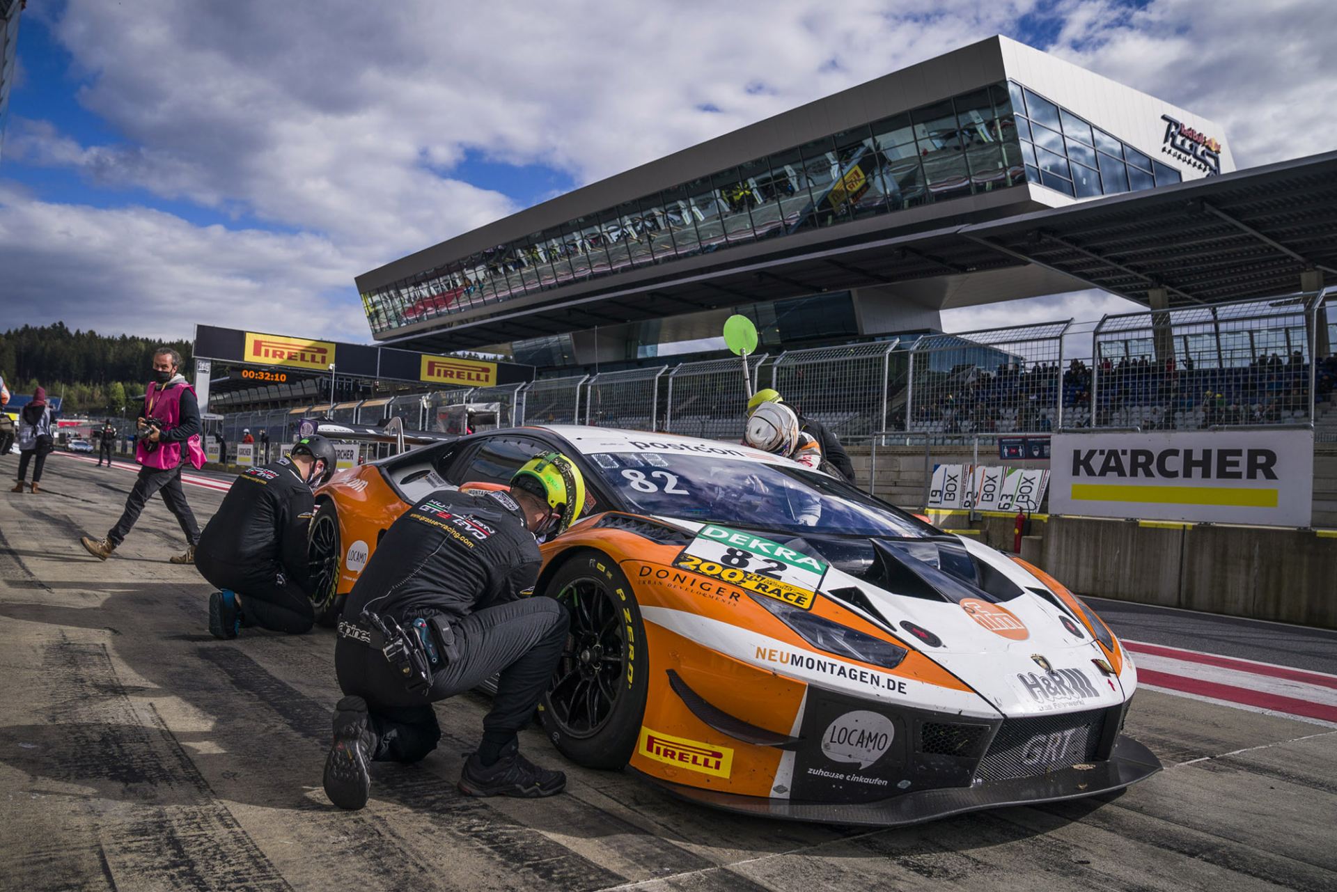 Heim-Podest für Grasser Racing am Spielberg