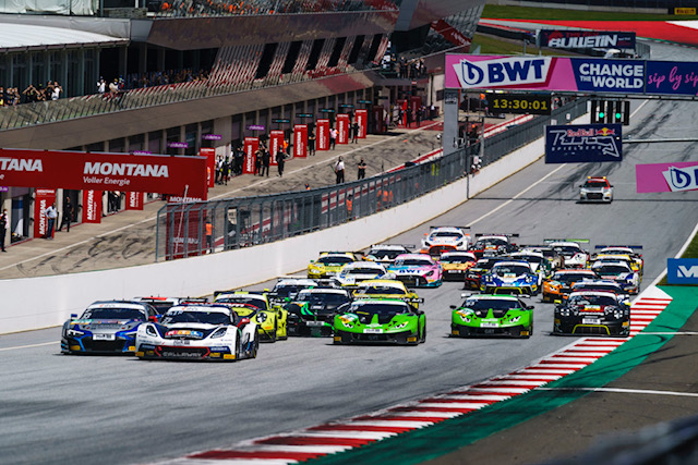 SPIELBERG: Racing-Highlight 2022 mit GT3-Supersportwagen