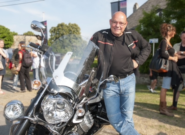 Mit Wolfgang Böck auf Biker-Tour !