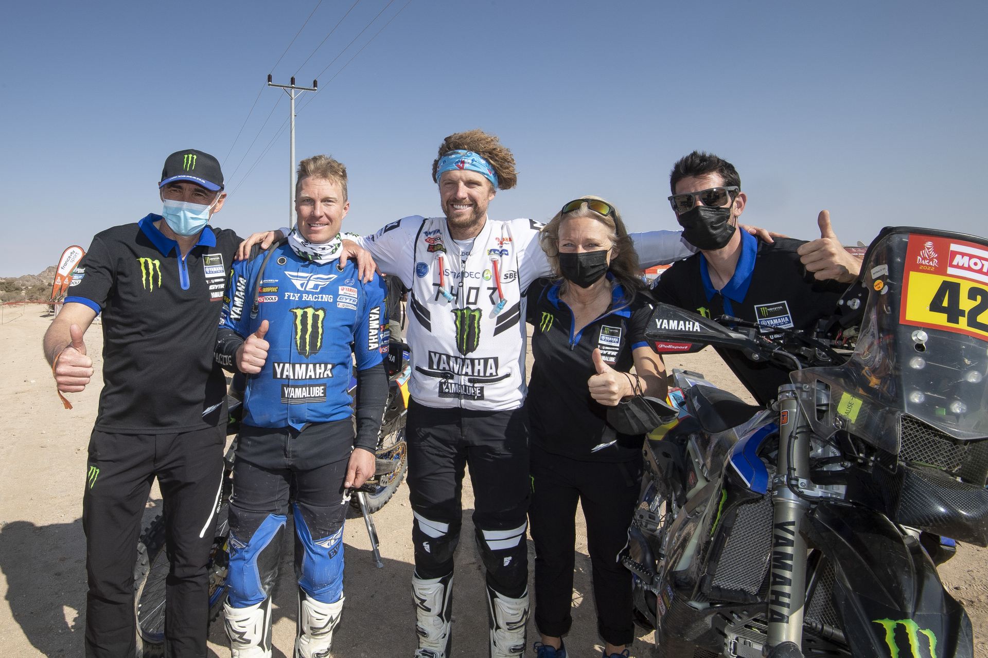 Yamaha Rallye-Team zieht positive Bilanz bei der Rallye Dakar 2022