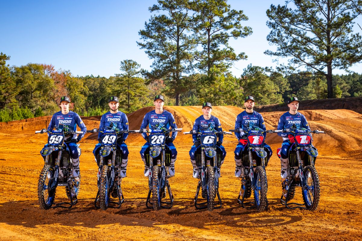 YAMAHA: Das Monster Energy 250er-Team ist bereit für 2022