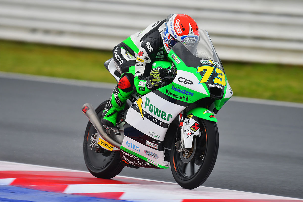 Maximilian Kofler: Platz 18 nach Start aus letzter Reihe in Misano