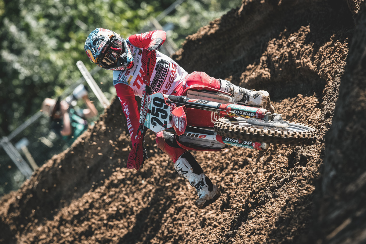 Anspruchsvoller Tag für das GASGAS Werksteam bei dem MXGP von Italien !