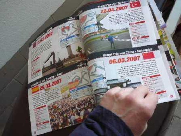 Moto GP Kalender 2007