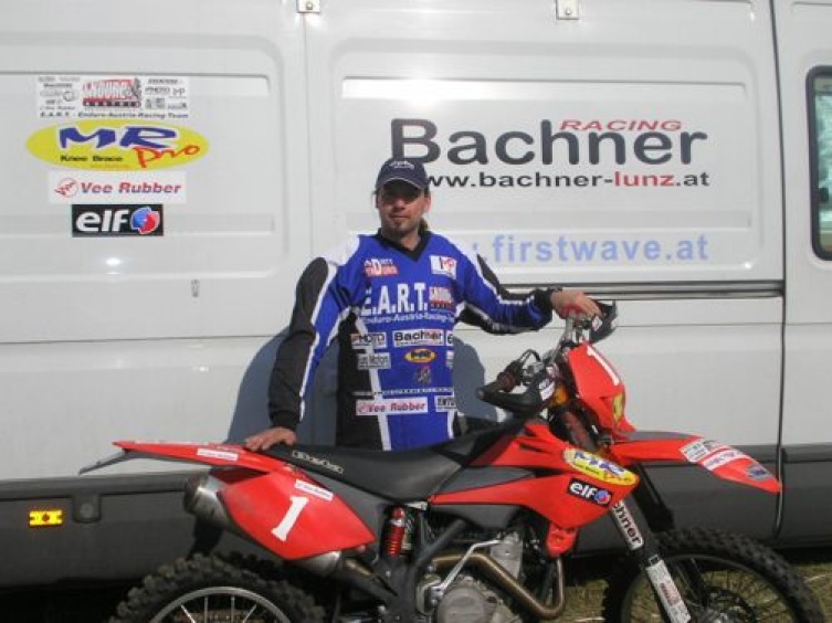 Paul Schrank vom Enduro Team Austria EART