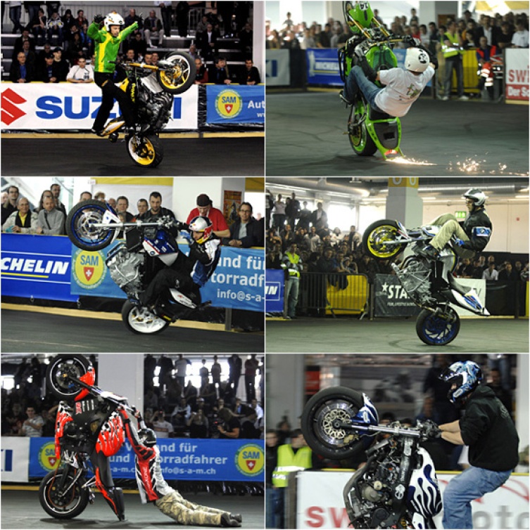 Impressionen der Streetbike Freestyle Indoor-Weltmeisterschaften in Zürich