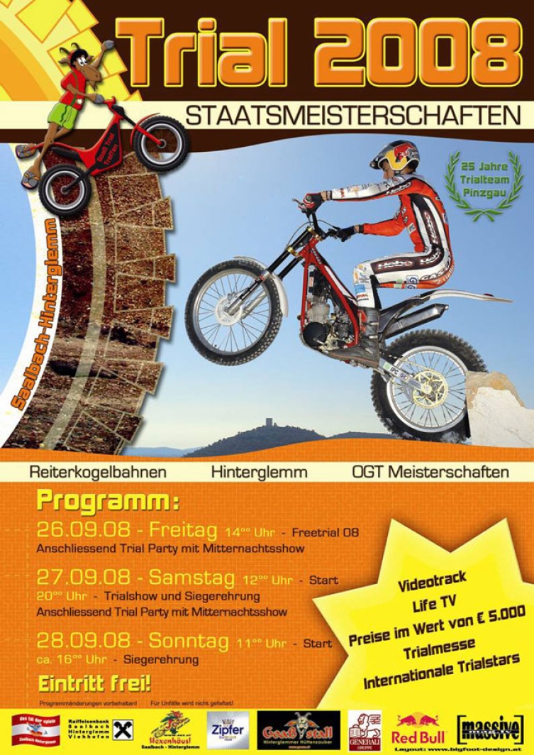 Das Plakat zum Event