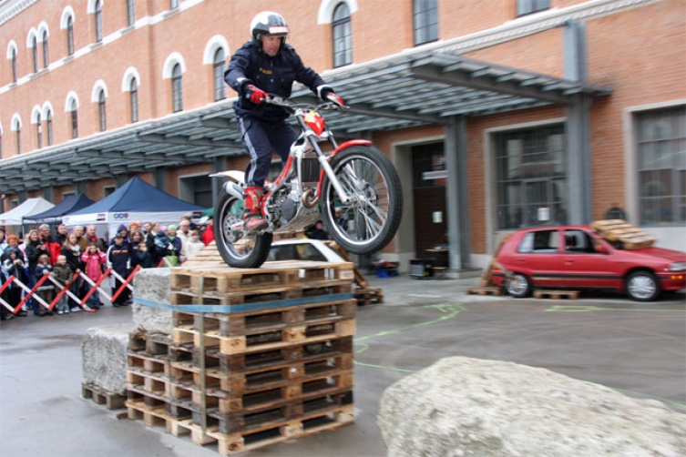 Trialshow in der Rossauer Kaserne