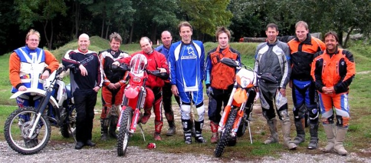 Enduro Training mit Freunden