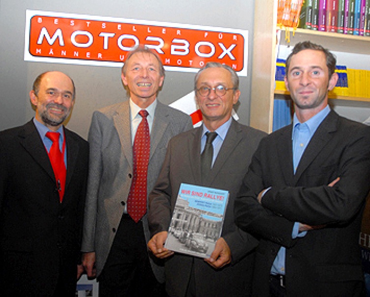 Buchpräsentation in der Motorbox