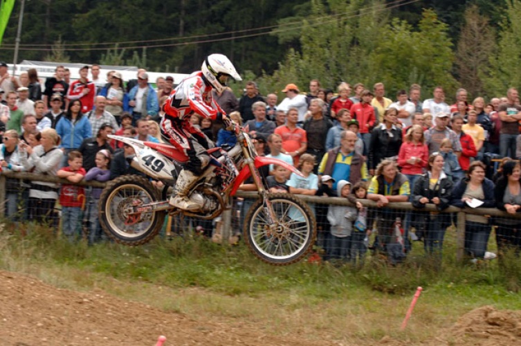 Eine Klasse für sich in der MX Open Klasse: Günter Schmiedinger