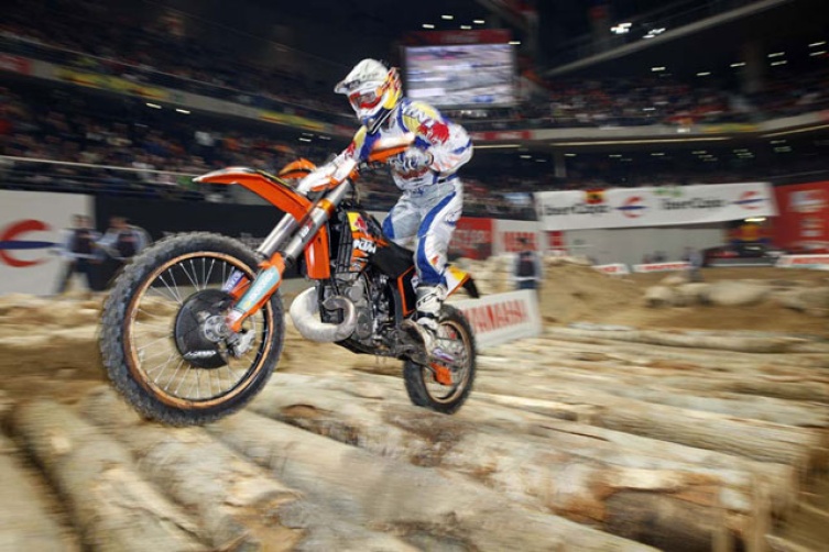 Taddy Blazusiak bei der Indoor Enduro in Madrid (2008)