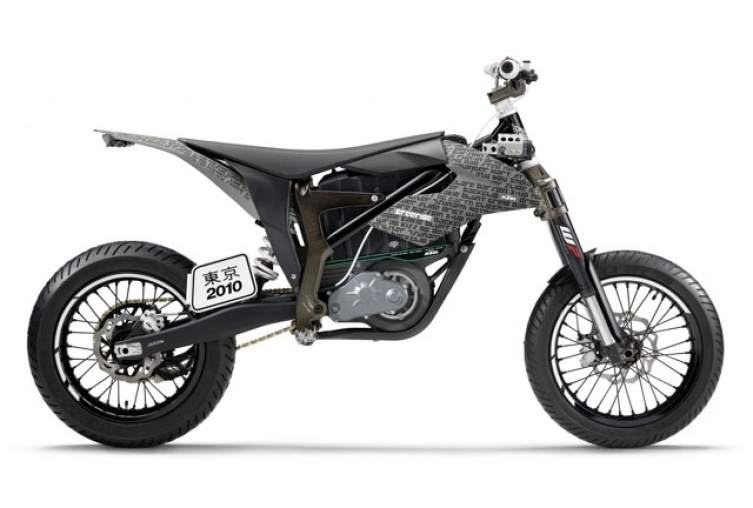 Äußerst fetziges Design bei der Freeride Supermoto