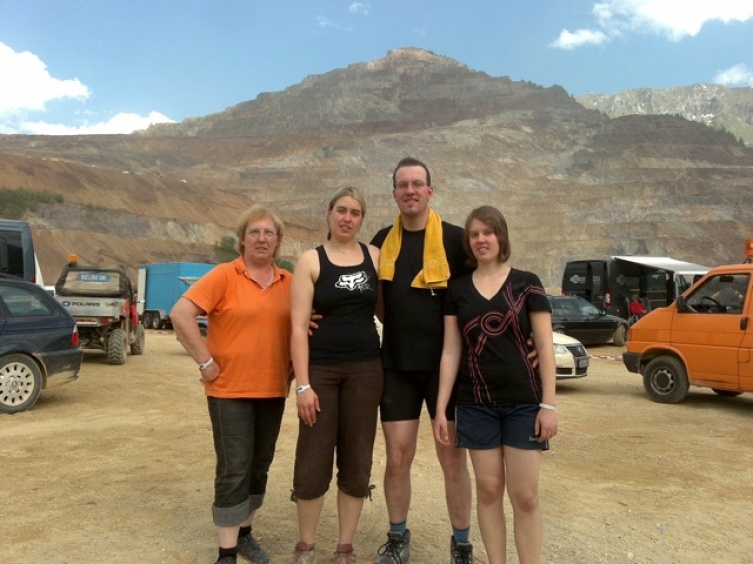 Michael mit Familie beim Erzbergrodeo XVI