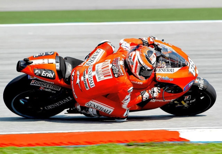 Foto: MotoGP, Nicky Hayden stark unterwegs