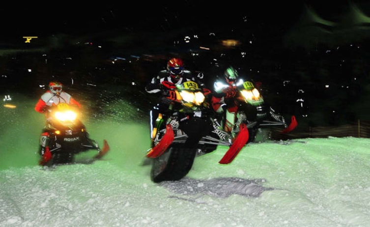 Waren naturgemäß in ihrem Element: Full Speed in der Klasse Snowmobiles