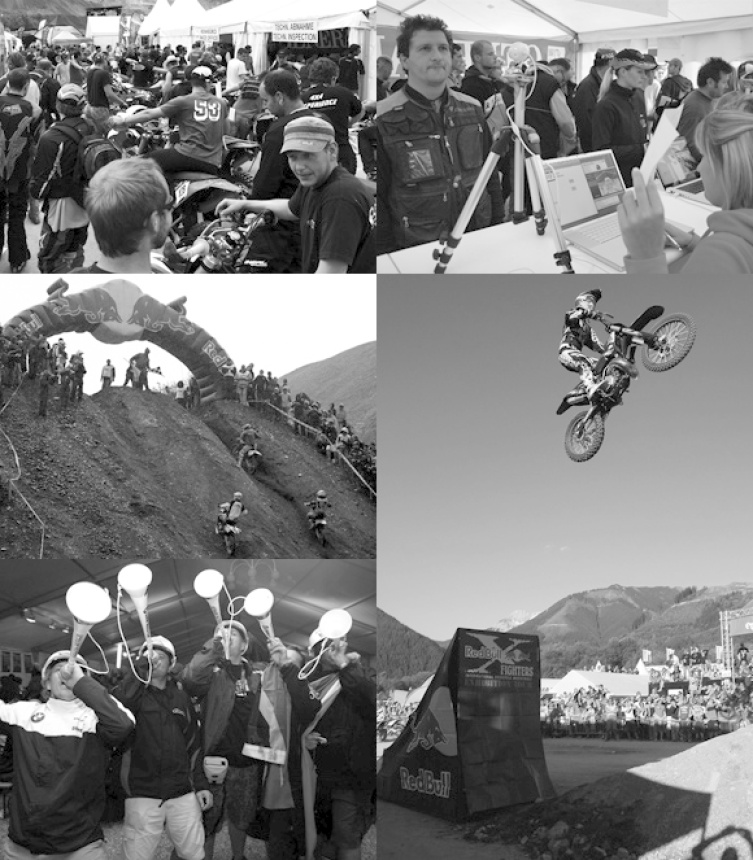 Von der Administration der 1.500 Teilnehmer über die spektakulären Side-Events bis hin zu den legendären Rider Party