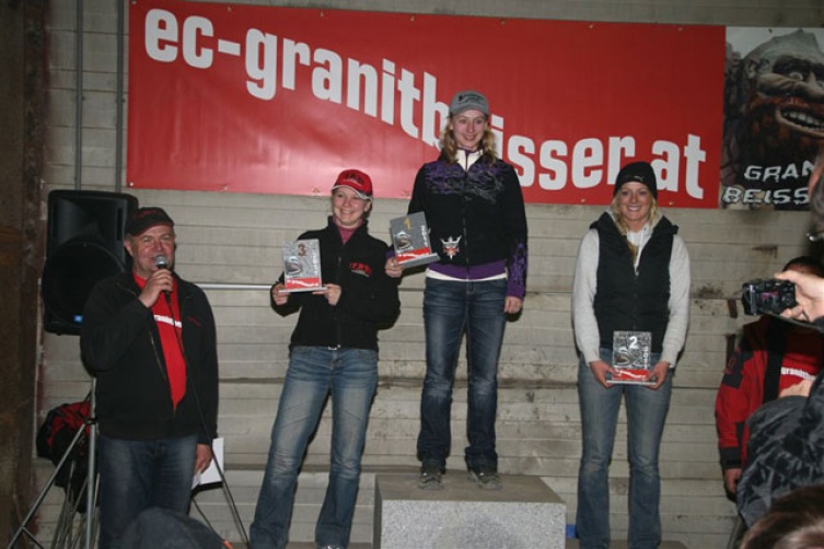 Blond war Trumpf am Podium der Steinbeisser Light Ladies Klasse