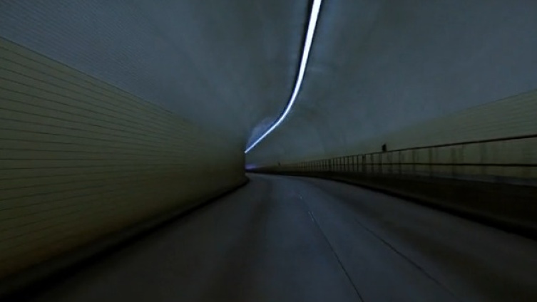 die Optik des Tunnels